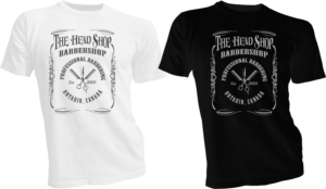 The Head Shop Barbershop needs modern trendy t shirt design | T-Shirt-Design von bacujkov