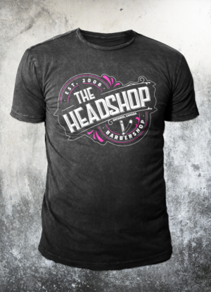 The Head Shop Barbershop needs modern trendy t shirt design | T-Shirt-Design von badpixelarts