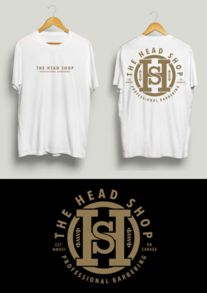 The Head Shop Barbershop needs modern trendy t shirt design | T-Shirt-Design von simple mind