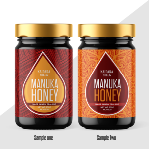 Design a premium label for the most expensive honey in the world: Manuka honey. | Label Design by SAI DESIGNS