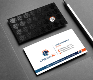 Industrial Professional Business Card Design (Improve IO) | Business Card Design by R.design