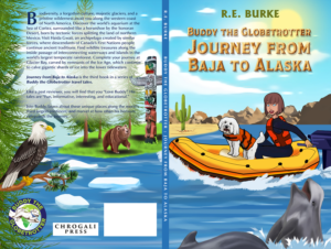 Buddy The Globetrotter: Journey from Baja to Alaska | Book Cover Design by Wally_F