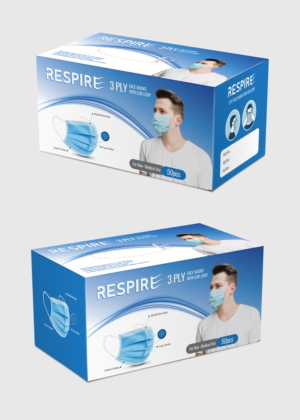 Packaging Design for Face Mask Box | Packaging Design by artgroup 48