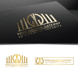 Your Golden Gateway to Financial Security | Logo-Design von WooW Designs