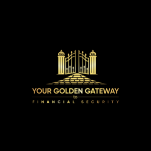 Your Golden Gateway to Financial Security | Logo Design by ArtisticQuest