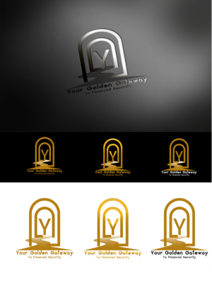 Your Golden Gateway to Financial Security | Logo-Design von K Hari Prasad