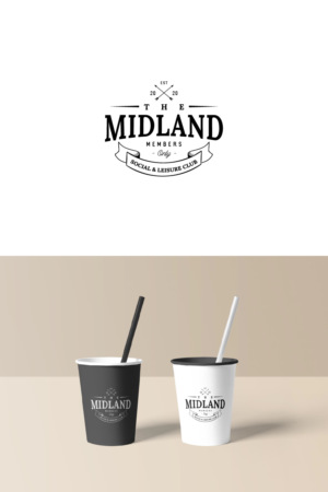 The Midland Social and Leisure Club, Est. 2020 | Members Only | Logo Design by wahwah