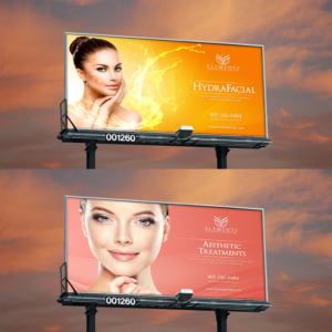 Skin and Stem  med spa needs an awesome eye catching billboard ad  | Werbetafel-Design von jeffdefy