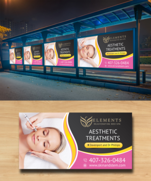 Skin and Stem  med spa needs an awesome eye catching billboard ad  | Werbetafel-Design von ecorokerz