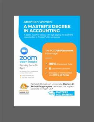 Women Masters Accounting Program  | Flyer Design by DesignMarket