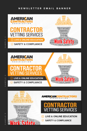 Banner Ad Design by ARTOGRAPHY for American Contractors Organization  | Design #24629857