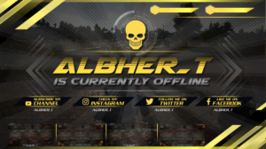 Banner and Overlay for my twicth channel* | Grafik-Design von Rickyy