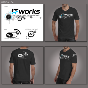 T-shirt Design by kulvinder2779 for IT Works | Design #24639813