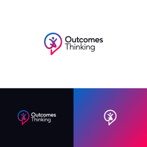 Outcomes Thinking | Logo-Design von Gisella Guzmán