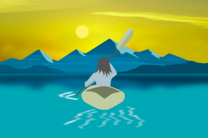 GIF Illustration: Women Rowing North | Grafik-Design von Wally_F