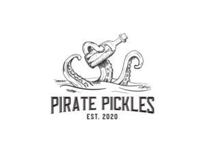 Pirate Pickles | Logo Design by Fajr.