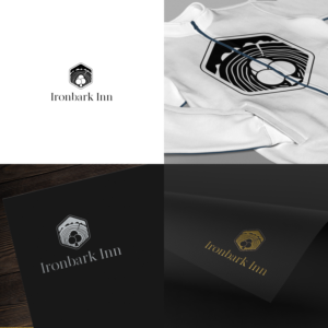 Ironbark Inn Hotel - this is the business name and is a licensed family hotel | Visitenkarten-Design von SL Designer