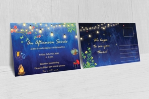 Afternoon Soiree Garden Party Invitation | Einladungs-Design von Bidita Saha