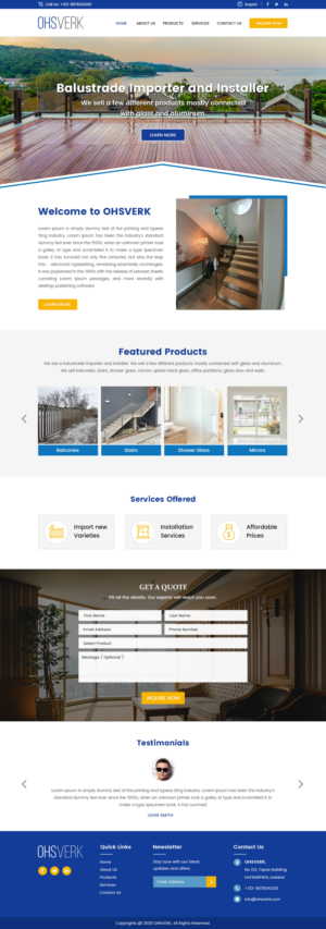 Web Design by Creative Slices for this project | Design #24684419