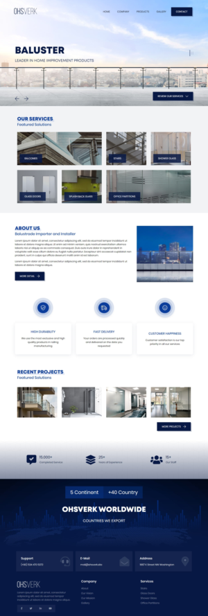 Web Design by denizozturk for this project | Design #24685513