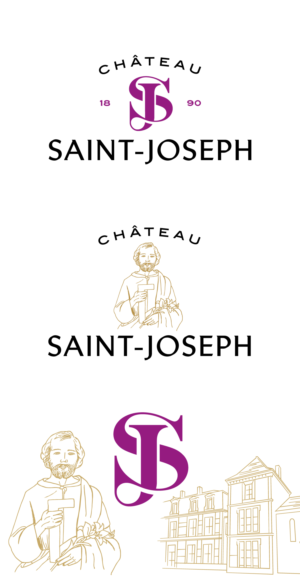 Château Saint-Joseph | Logo Design by grrssn