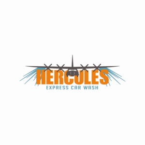 Hercules Express Car Wash | Logo Design by Filo F