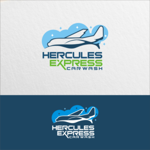 Hercules Express Car Wash | Logo Design by warkaddarshan 2