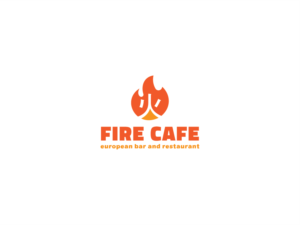 FIRE CAFE european bar and restaurant | Logo Design by Gio Ville