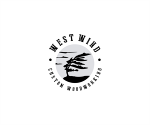 West wind custom woodworking | Logo-Design von .Ashu.