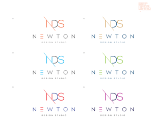 Newton Design Studio | Logo Design by step forward 2