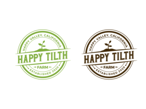 Happy Tilth Farm | Logo Design by Fajr.