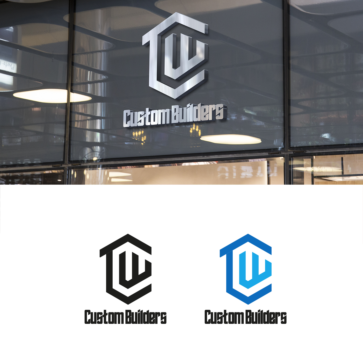 Logo Design by nadbook2323 for CW Custom Builders LLC | Design #24723629