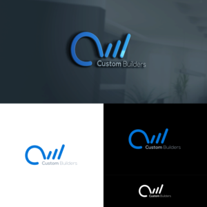 Logo Design by Gambar Drips for CW Custom Builders LLC | Design #24724596