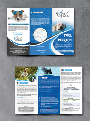 Upscale dog care facility need some marketing material | Broschüren-Design von innovative earth