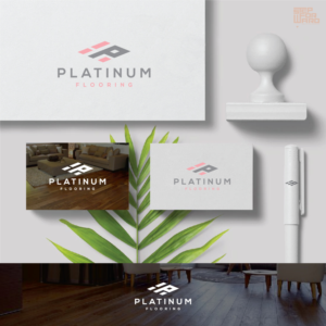 Platinum Flooring | Logo Design by step forward 2