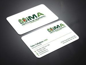 Business Card Design by Musa. A for The Institute of Municipal Assessors | Design #24740005