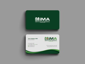 Business Card Design by depictionist for The Institute of Municipal Assessors | Design #24754514