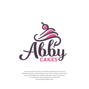 Abby Cakes | Logo-Design von ZoneCraft Graphics