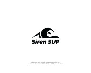 Siren SUP | Logo-Design von Ara Studio