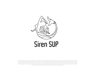 Siren SUP | Logo-Design von Ng V Duc