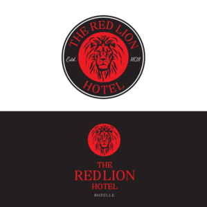 The Red Lion Hotel | Logo-Design von Samantha Ward Design