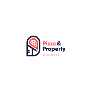 Pizza & Property podcast | Logo Design by :) Zoya