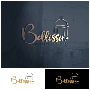 Bellissimo gardens at Tuscany | Logo Design by bdesigner9