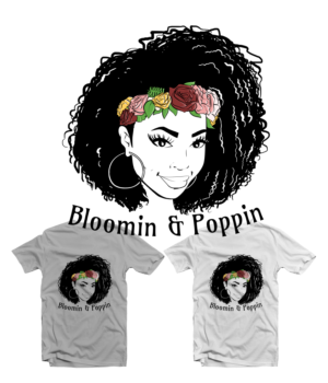 Bloomin & Poppin Design | T-shirt Design by Tomi Ax