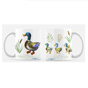 Cartoon painting design for Mug   | Illustration-Design von olpattern