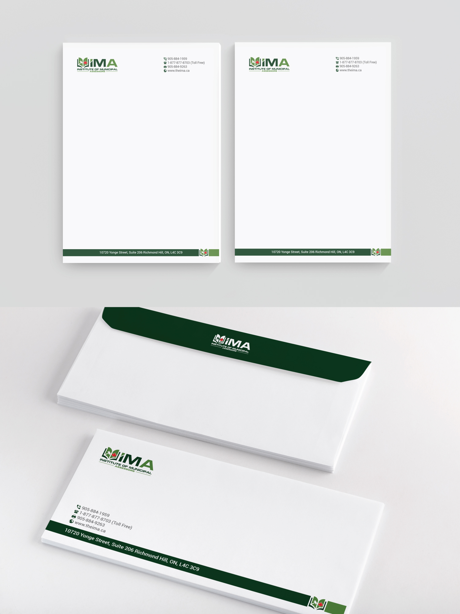 Stationery Design by R.design for The Institute of Municipal Assessors | Design #24756877