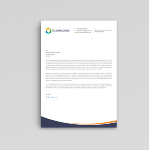 Consulting firm needs a professional letterhead design  | Letterhead Design by Uttom 2