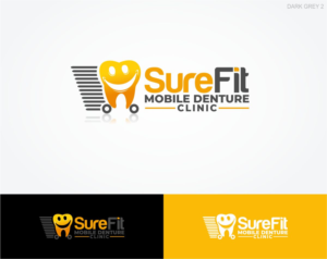 Sure Fit Mobile Denture Clinic | Logo Design by Robby SC