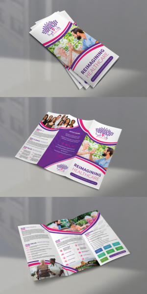 Bright Lily Healthcare- Aged Care and Community Services | Flyer Design by BLUE WINGS