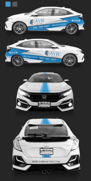 Car Wrap Design by SAI DESIGNS